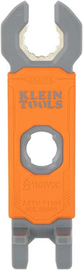 Klein Tools 68426S Solar Panel Insulating Wrench, Assembly and Disassembly Tool for MC4 Style PV Connectors, 2-Piece