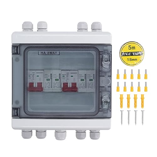Sonew Reliable DC500V Solar Disconnect Switch with Protection IP65 Water Combiner Box for Home and RV Systems