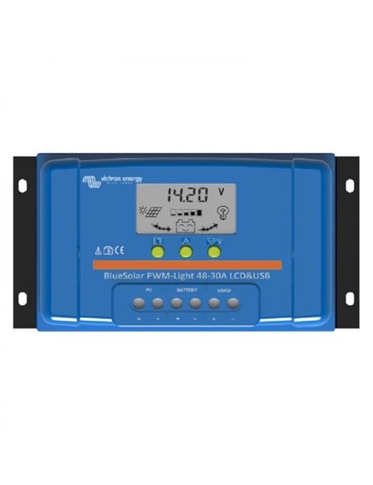 Victron Energy BlueSolar PWM-LCD&USB 48-Volt 20 amp Charge Controller