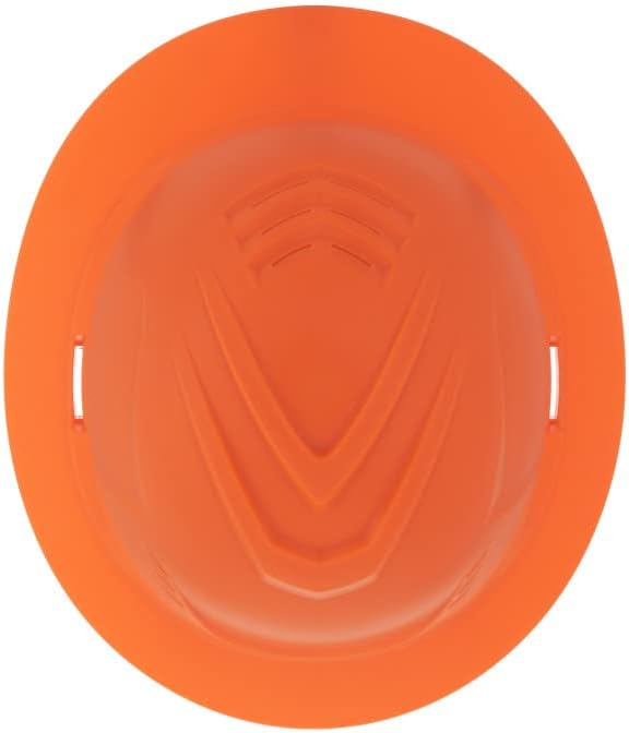MSA V-Gard C1 Full Brim Hard Hat with ReflectIR Cooling Thermal Barrier and Fas-Trac III Suspension - Uses Highly Innovative Cooling Features to Help Alleviate Heat Stress
