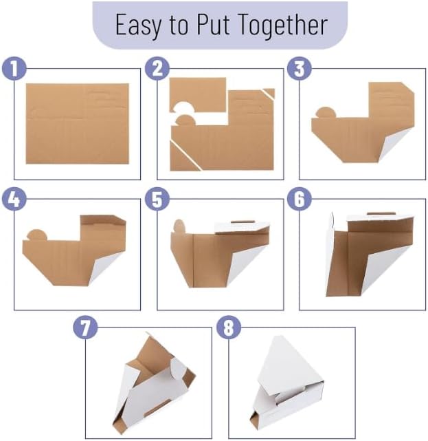 Mr. Pen- Adjustable Cardboard Corner Protectors, Fits 1", 1.5", 2.1", 120 Pack, Corner Protectors for Shipping