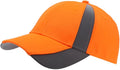 The Vintage Year Reflective High Visibility Piping Neon Polyester Twill Low Profile Structured Baseball Cap