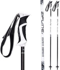 Zipline Lollipop 14.0 Graphite Carbon Composite Ski Poles – Lightweight, Durable, All-Mountain – Ergonomic Grip, Vibration Dampening, Ideal for Groomers and Freestyle. Choice of Skiers