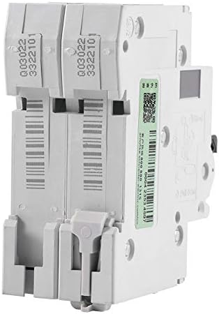 2P 250V Low Voltage DC Miniature Circuit Breaker for Solar Panels Grid System Din Rail Mount C65H-DC Breaker DC Circuit Amp Solar Double Pole (16A)