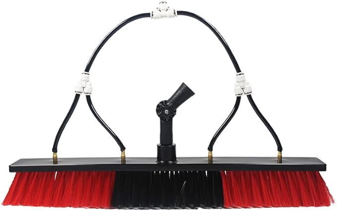 Window Cleaning Brush Head for Solar Panel Washing Water Flow Through（Without Pole） (brush-550)