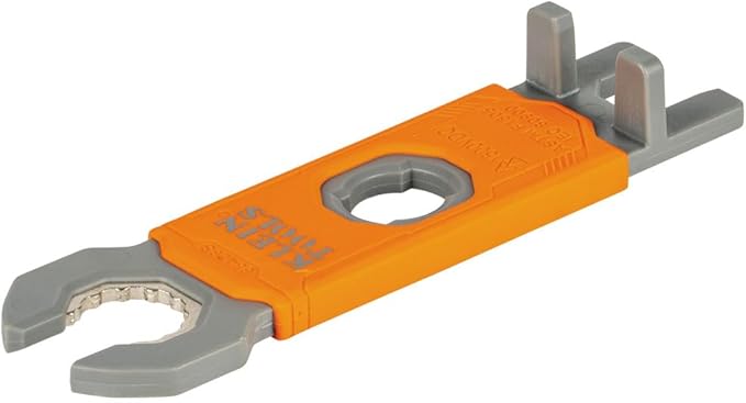 Klein Tools 68426S Solar Panel Insulating Wrench, Assembly and Disassembly Tool for MC4 Style PV Connectors, 2-Piece