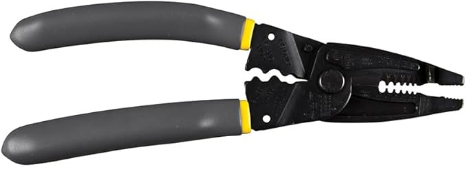 Klein Tools 1009 Multi Tool, Wire Stripper/Crimper/Wire Cutter, Made in USA, Long-Nose Multi-Purpose Electrician Tool