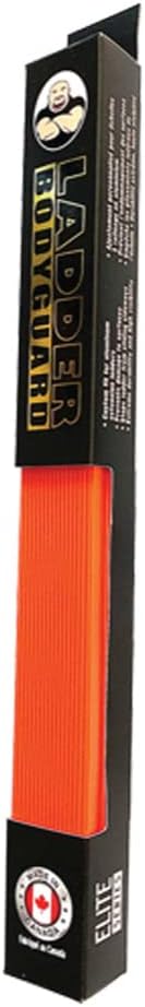 LADDER BODYGUARD Ladder Rail Covers for Gutters & Roof, Non-Marring Surface Protector, Helps Reduce Scratches & Dents | Extension & Multi-Position Ladder Accessory | Fits 1 1/8” Wide Centered “T”