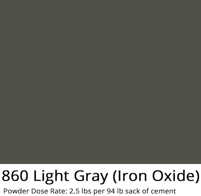 GlobMarble Charcoal Dye Iron Oxide Powder Concrete 1 lb Bag - High-Coverage Powder for Vibrant Color - Perfectly Suited for Concrete Color Pigment & Dye Applications