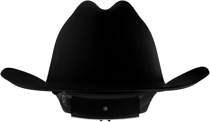 Jackson Safety Cowboy Hard Hat - Non-Vented, Full Brim, 4-Point Ratchet Suspension Safety Helmet for Men & Women - ANSI Z89.1 Class E & OSHA Compliant - Made in USA