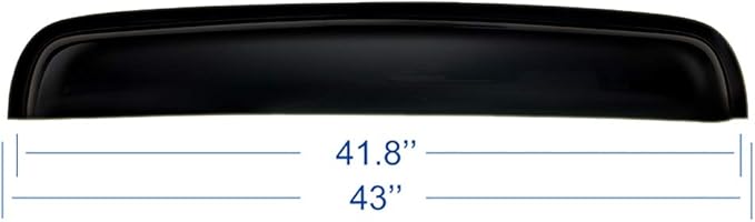 43inch 1100mm Sunroof Universal Wind Deflector Fit Car Accessories Rain Snow Guard Sun Roof,1pc Dark Smoke Tint Auto Moonroof Visor Fit The Sunroof Which is Not Wider Than 41.8" RN110
