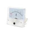 85C1 DC Pointer Ammeter Analog Current Voltmeter Measuring Panel 65 * 56MM 0-5A Ammeter Analog Panel Meter DC 85C1 5A