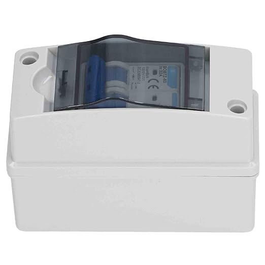 DC Miniature Circuit Breaker PV DC Circuit Breaker, IP65 Waterproof DC Isolator Switch Solar Disconnect Switch 32A 6KA 1000V, Circuit Breaker for PV Solar Panel Connected System