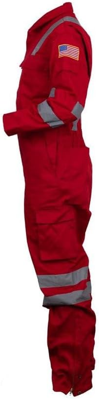 Premium High Visibility Hi Vis Coveralls with Leg Zipper