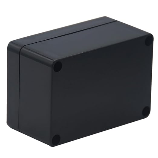 2 Packs Junction Box IP65 Waterproof ABS Plastic Electrical Project Case Power Junction Boxes, Project Box with 8 PCS M16 Cable Glands 3.94x2.68x1.97 inch(100x 68 x50 mm)