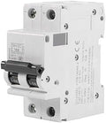 DC Circuit Breaker, Miniature Air Circuit Breaker, 1pc 250V DC 2P Low Voltage 16A/32A/63A, Solar Energy Switch Short Circuit (16A)