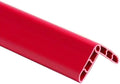 Colorful Rubber Wall Corner Guard Edge Protector,Anti-Collision Strip, Self-Adhesive Wall Guards, Safety Edge & Corner Guards, Length 3.28 ft,Red