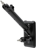 Holicfun 2-in-1 Wall Mount for Ring, Arlo, and Cameras & Solar Panels with 1/4"-20 Screw Hole - Black