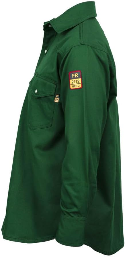 FR Welding Shirt – Flame Resistant, Fire Retardant, 100% Cotton, 7oz Lightweight