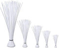 Self Locking Nylon Cable Zip Ties,4 6 8 10 12 Inches,Width 0.16inch,500Pcs HeavyDuty Wire Tie Wraps for Home,Office,Garden,Garage,Workshop (White)