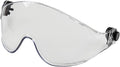 Klein Tools VISORCLR Clear Visor for Hard Hat and Safety Helmet, Low Profile, Impact Rated, Anti Fog, Scratch Resistant, Flip-Up, UV Protection