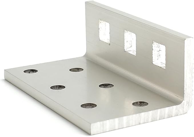 Heavy Duty Solar Mounting Kit for Concrete Tile and Slate Roofs,Complete Racking System with Aluminum Rails Clamps Hooks for Flat and Pitched Roofs,Fits Solar Panel Frames Under 35mm Thick
