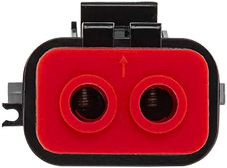 DS18 New Hydro MFH8 - Marine Fuse Holder 8 AWG, Waterproof, Red Silicone Sheat, Included Brass Accessories