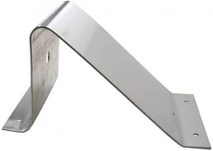 United Pacific 20650 - Vehicle-Mounted Work Light Mounting Bracket - Stainless Triangle Light Bracke
