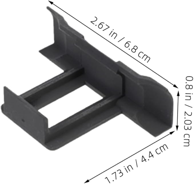 GALPADA 12pcs Photovoltaic Panel Water Drainage Clip Solar Panel Clamps Easy Installation and High Durability