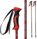 Zipline Lollipop 14.0 Graphite Carbon Composite Ski Poles – Lightweight, Durable, All-Mountain – Ergonomic Grip, Vibration Dampening, Ideal for Groomers and Freestyle. Choice of Skiers
