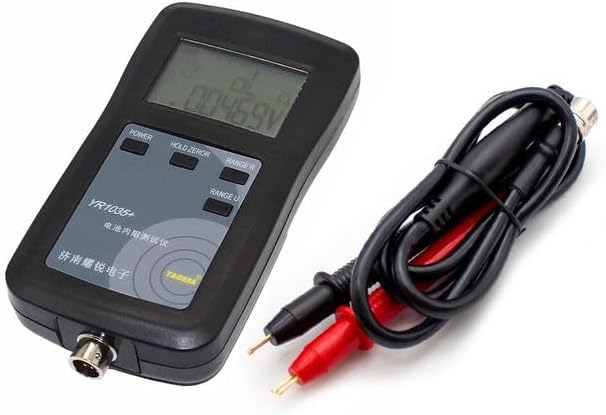 4 Line YR1035 Battery Internal Resistance Test Meter High Precision Battery Voltage Tester Digital Battery Analyzer (Set A)