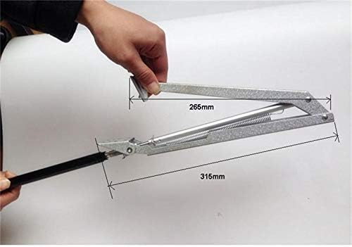 Yziixi Solar Heat Sensitive Automatic Greenhouse Vent Opener Auto Vent Kit Gardening Tools for Greenhouses Roof Ventilation (Single Spring Vent Opener)