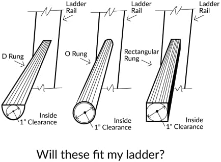 Ladder Stabilizer Standoff Brackets with Foam Elbows (Sold in Pairs)