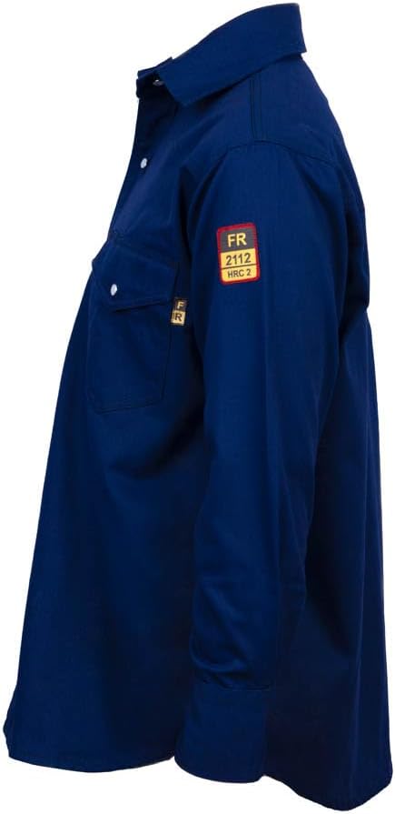 FR Welding Shirt – Flame Resistant, Fire Retardant, 100% Cotton, 7oz Lightweight