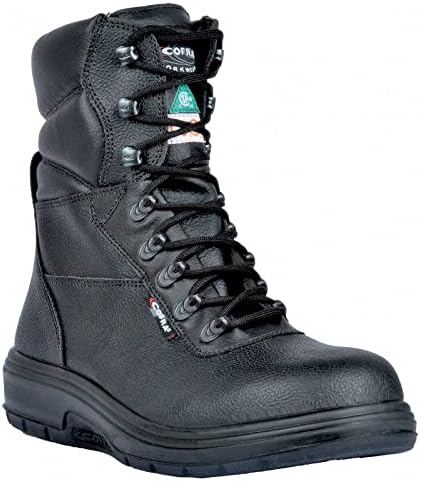 COFRA mens Csa Paving Boot With Removable Thermic InsolesSafety boots "US Road" EH PR Size 11 in black