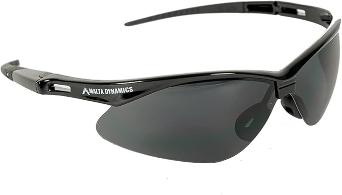 Malta Dynamics APEX Safety Glasses – Anti Scratch and Anti Fog Protection, Construction Safety Glasses for Men and Women, ISEA & ANSI Z87 Compliant (Tinted, 180 Pairs)