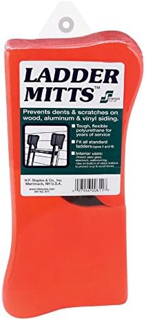 Staples Polyurethane Red Ladder Mitts 1 pk