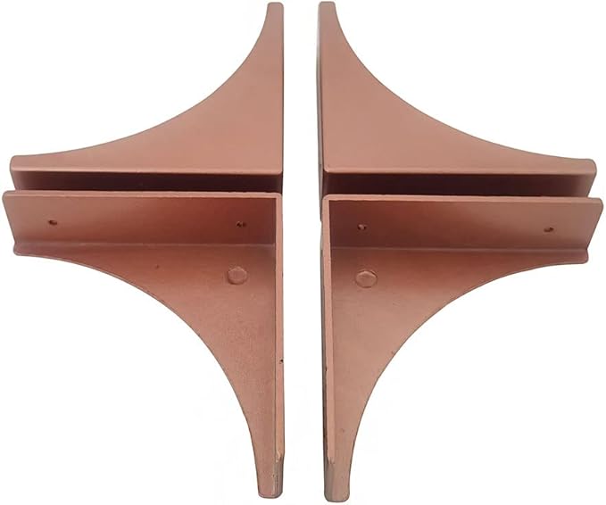 Corner Protector for Furniture Table, Metal Corner Guard, Retro Antique Decorative Furniture Edge Corners Guard Safety Covers Bumpers for Desk Jewelry Box Cabinet Corner Protectors (Champagne Gold)