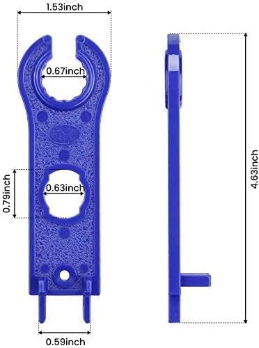 5 Pair Solar Spanner Wrench for MC4 Connectors, Solar Panel Connector Tool Assembly