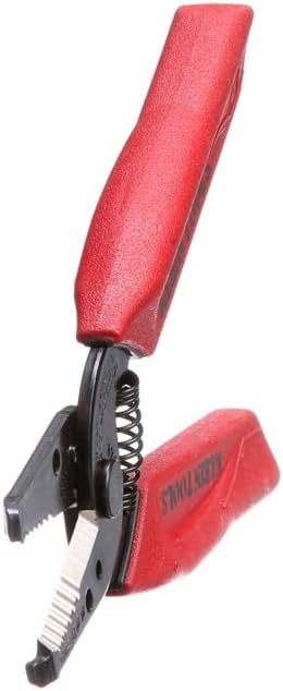 Klein Tools 11046 Wire Stripper, Wire Cutter, Made in USA, Stripping/Cutting Tool for 16-26 AWG Stranded, Compact Nose with Precision-ground Stripping Holes