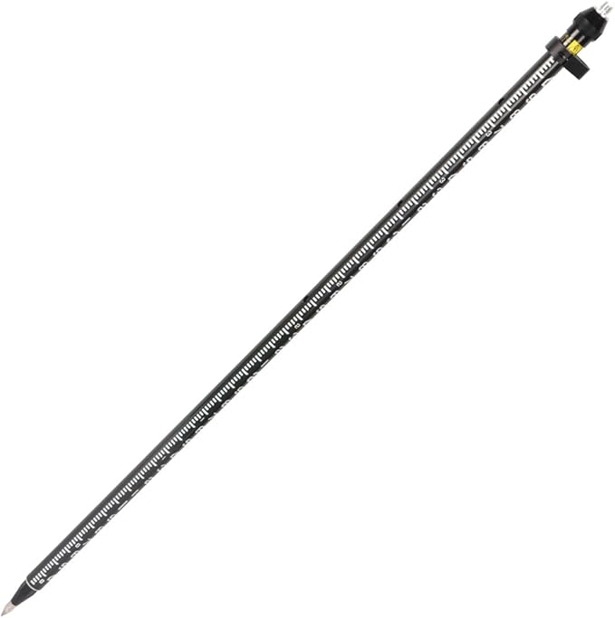 Carbon Fiber GPS Rover Pole, GPS Poles with Snap-Lock for Land Surveying & Engineering GPS/GNSS Accessory and Instruments (GLS26B)
