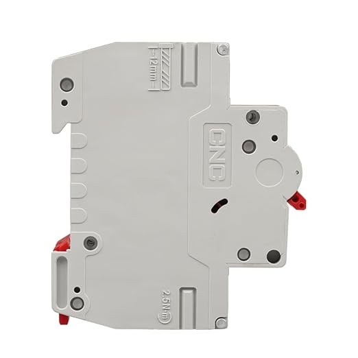 CNC DC Miniature Circuit Breaker, 2 Pole 1000V 20 Amp Isolator for Solar PV System, Thermal Magnetic Trip, DIN Rail Mount DC Disconnect Switch (20 Amp)