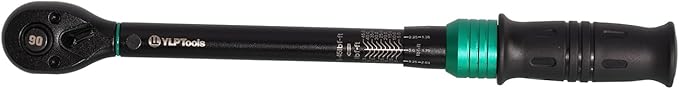 3/8-Inch Drive Click Torque Wrench, 5–45 ft-lb (6.8–61 Nm), ±3% Accuracy, 90-Tooth Ratchet, Dual-Direction, Chrome Vanadium Steel, Includes Storage Case