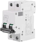 Miniature Air Circuit Breaker, 1pc 250V DC 2P Low Voltage 16A/32A/63A, Solar Energy Switch Short Circuit (32A)