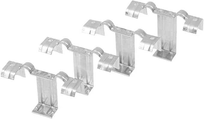 50PCS 30mm Solar Panel Photovoltaic Water Guide Clip Stainless Steel Deflector Mud Drain Button Water Redirection Clips
