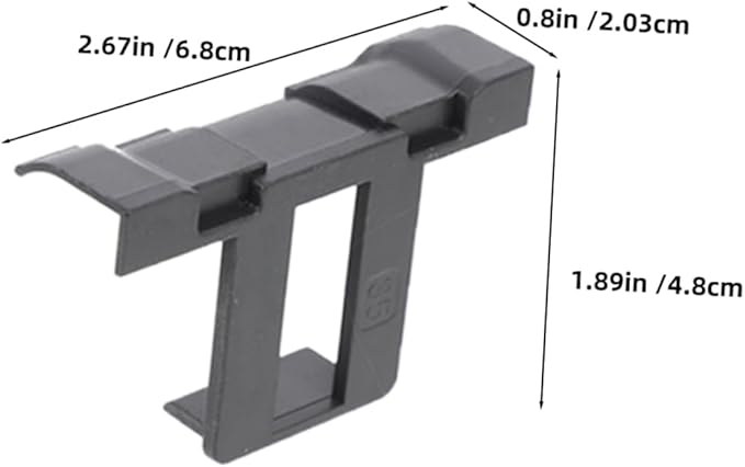 TOYANDONA 12pcs Solar Panel Ground Clamp Guide Clamp Solar Module Clip for Outdoor Cleaning Equipment Drainage Clips
