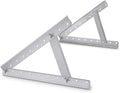 Newpowa Adjustable Solar Panel Tilt Mount Brackets Kit Folding Tilt Legs Support to 20 50 75 Watt Solar Panel for Off-Grid, RV, Roof, Boat (20inch Width)