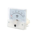 85C1 DC Pointer Ammeter Analog Meter 500MA Rectangle Panel Mounted Current Meter Ammeter Tester 0-500 mA DC 85C1 65 * 56MM 2.5 Accuracy