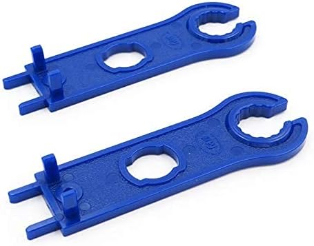 2 Pair Solar Spanner Wrenches for MC4 Connectors, Solar Panel Connector Tool Assembly