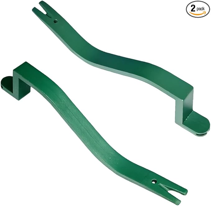 2pcs Shingle Removal Tool, Roof Snake Pry Bar, Nail Remover Heavy Duty, Professional Roofing Equipment for Safe Shingle Replacement, Spring Roof Repair and Installation.
